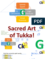 G Strategy Sacred Art of Tukka