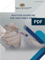 Dilution Guideline Injectable Drugs Part I Antimicrobial April 2021 PDF