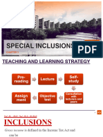 Lecture Slides - Special Inclusions - Module 4 - 2023