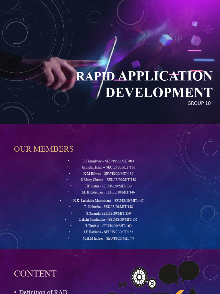 Understanding Rapid Application Development | PDF | Software ...