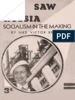 I Saw Russia Socialism in The Making