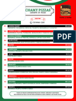 Cardápio Chamy Pizza - Novo