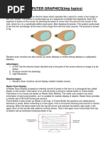 Computer Graphics Notes