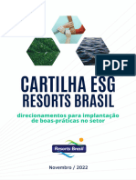 Cartilha ESG Resorts Brasil