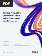 WhitePaper EDB Running PostgreSQL Cloud Native K8