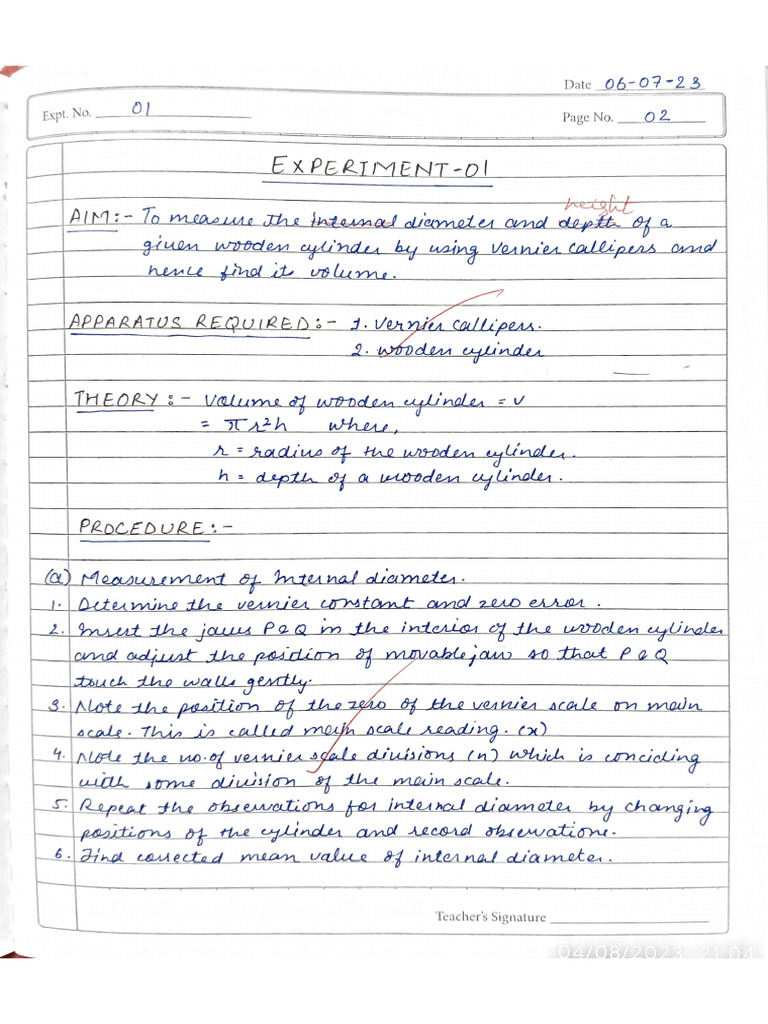 Exp 1 and 3 | PDF