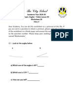 Class 3 Worksheet 20