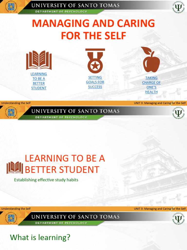 Unit 3 understanding the self pdf free pdf memory learning