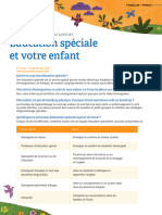 FRENCH - Special Education FAQ Multilingual Families
