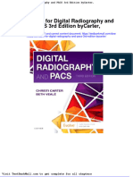 Download Full Test Bank For Digital Radiography And Pacs 3Rd Edition Bycarter pdf docx full chapter chapter