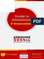 Admissions at Generations 2024