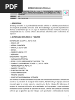 Especificaciones de Base Cementada | PDF | Cemento | Riego