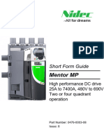 Mentor MP Short Form Guide English Issue 8