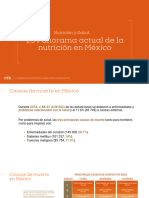 Panorama Actual de La Nutricion en Mexico