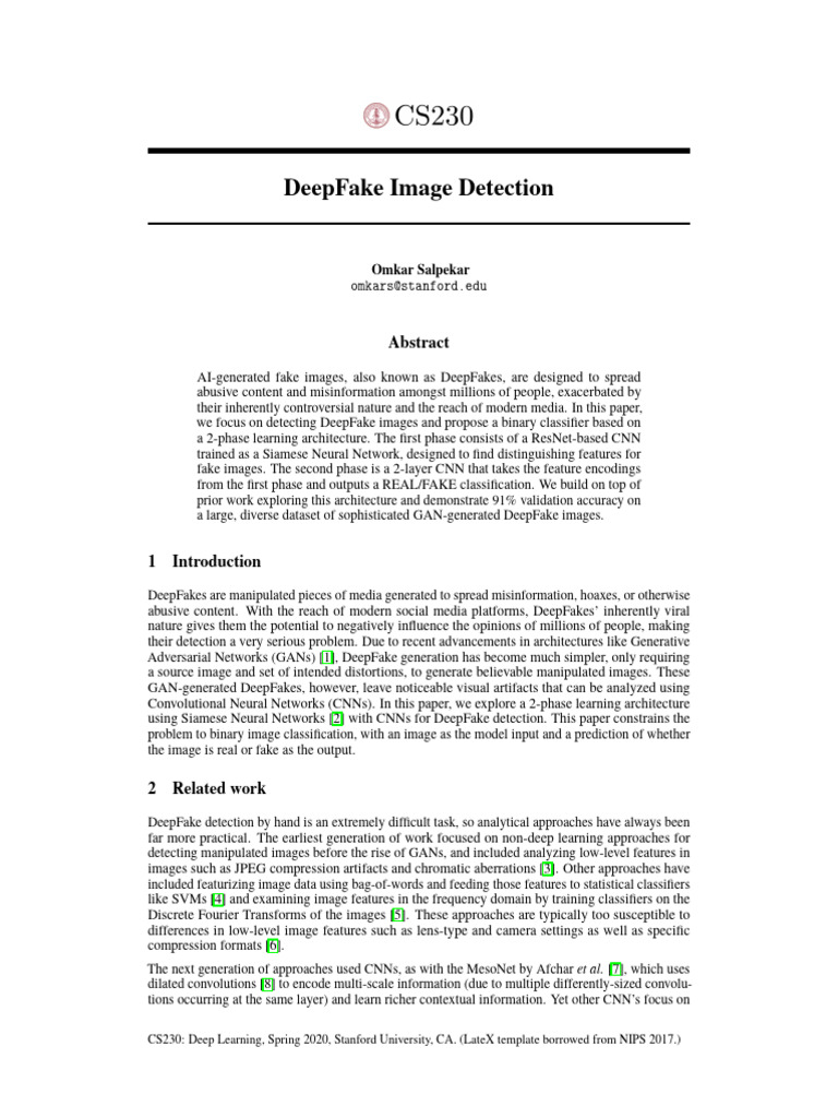 Deepfake image detection pdf accuracy and precision statistics