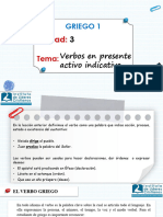 El Tiempo Presente Activo Indicativo PDF