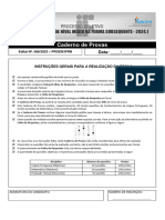 Caderno de Provas IFRN Edital 68.2023 Tecnico Subsequente 2024.1