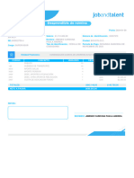 Fecha Empresa: Salario: Número de Identificación: Nit: Nombre: Ciudad: Cargo: Tipo de Identificación: Periodo de Pago