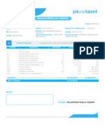 Fecha Empresa: Salario: Número de Identificación: Nit: Nombre: Ciudad: Cargo: Tipo de Identificación: Periodo de Pago