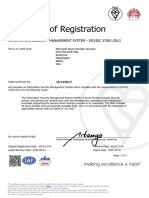 Azure DevOps - ISO - IEC 27001 - 2013 Certificate (2023)
