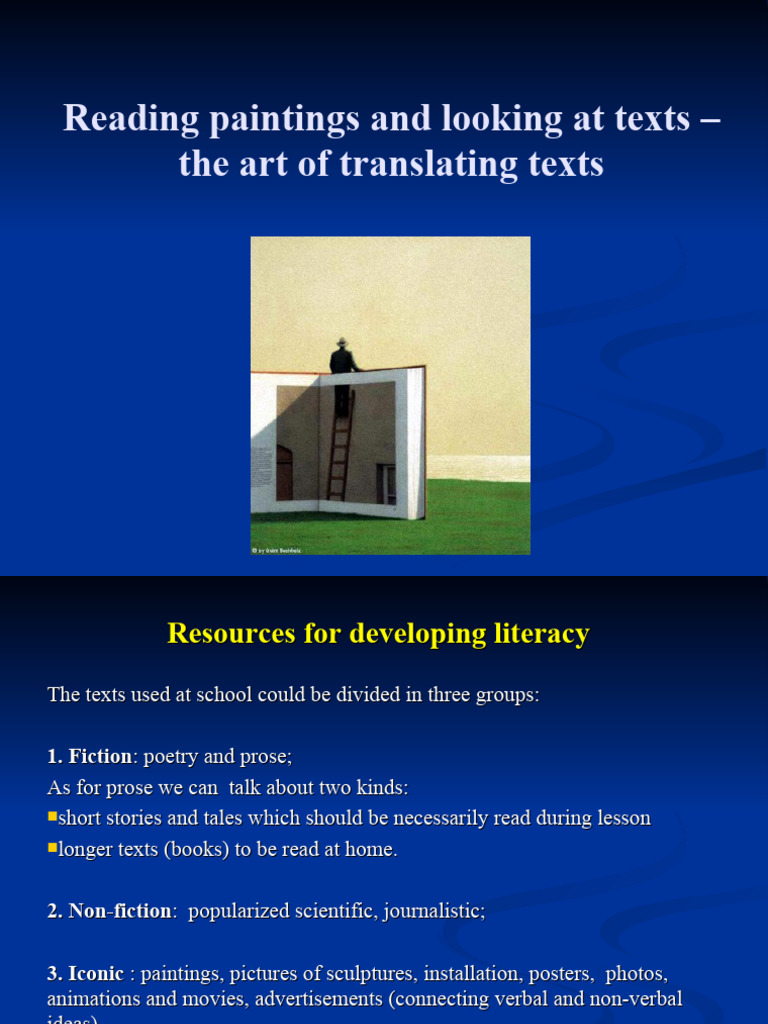 Developing Visual Literacy in Education | PDF | Literacy | Illustration