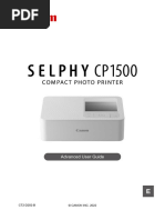 SELPHY CP1500 Advanced User Guide EN