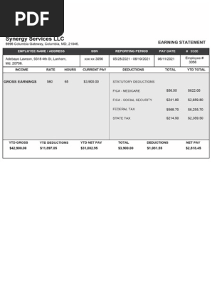 PAYSTUB
