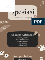 Materi Spesiasi Presentasi Kelompok 6