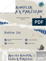 SPM Konflik India & Pakistan