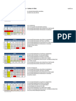 Calendário 2024 1 Série