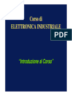 Introduzione Al Corso Elettronica