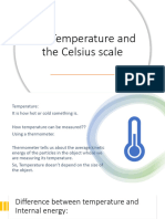 9.4 Temperature and The Celsius Scale