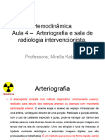  Arteriografia e Sala de Radiologia Intervencionista