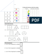 Maths Grade 2 Fraction