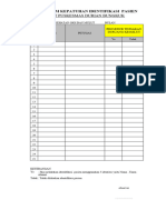 Form Inm Identifikasi Pasien