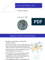 Week7 Sources of Magnetic Field Ampere Faraday Law