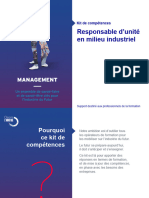 Kit Competences Responsable Unite