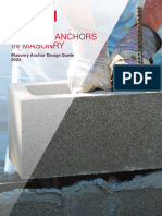 Hilti - Adhesive Anchors in Masonry 2023