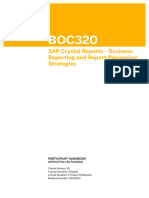 BOC320 - EN - Col15 - SAP Crystal Reports - Business Reporting and Report Processing Strategies