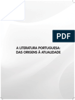 Livro 8 A Literatura Portuguesa Das Origens A Atualidade