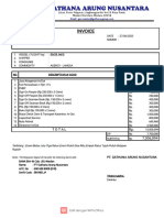 Invoice Km. Nagata