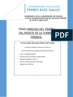 ANÁLISIS DEL DISEÑO DEL RODETE DE LA TURBINA FRANCIS