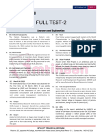 BPSC Full Test-2 English Solution