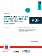 Synthese Cortea Impact Produits Entretien Qualite Air Interieur 2019