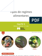 Tipos de Regimes Alimentares: Cientic 5