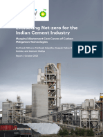 How Can India Decarbonise For Net Zero Sustainable Cement Production Industry