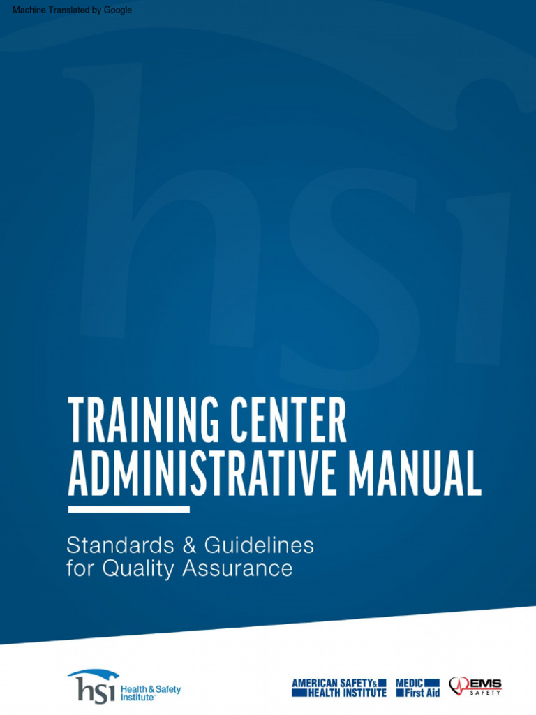 Hsi Ashi Medic First Aid Tcam Download grátis PDF Qualidade