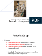 Período Pós-Operatório