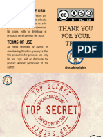 Top Secret - Speaking Game