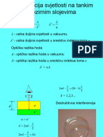 32 Interferencija Svjetlosti Na Tankim Prozirnim Slojevima